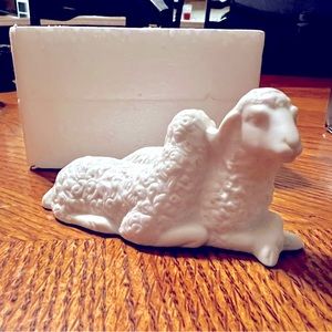 Avon Collectibles Nativity, The Sheep, with box